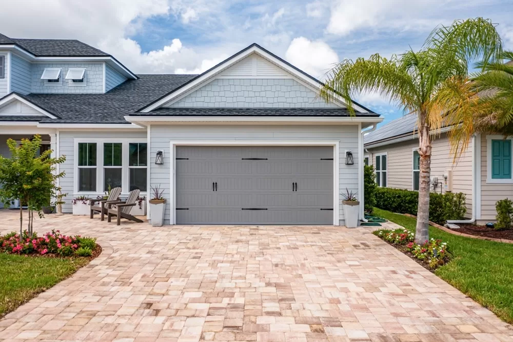 beautiful villa garage